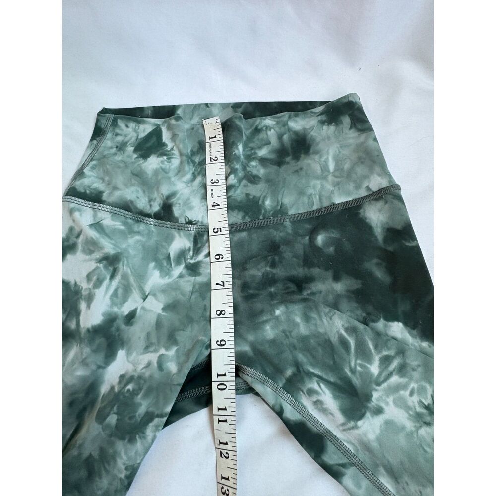Lululemon Align Diamond Dye Starlight Smoked Spruce Leggings Size 6 Yoga Pilates - Picture 10 of 12
